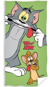 Carbotex osuška Tom a Jerry Crazy 70x140 cm  