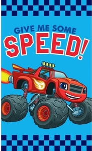 Dětský froté ručník Plamínek a Čtyřkoláci Speed 30x50 cm