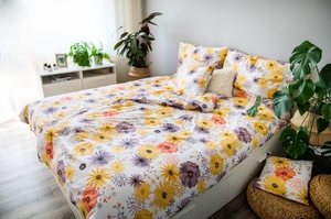 Jahu povlečení bavlna Daisy 140x200+70x90 +40x40 cm 