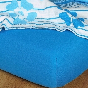Dadka prostěradlo jersey denim 60x120 cm