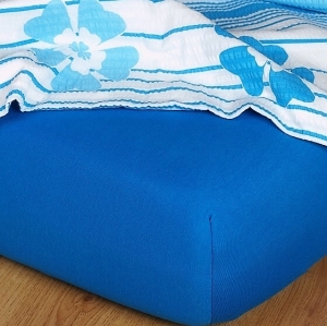 Dadka prostěradlo jersey modř královská 60x120 cm