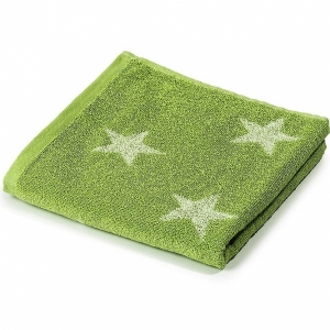 Jahu osuška froté Stars zelená 70x140 cm 