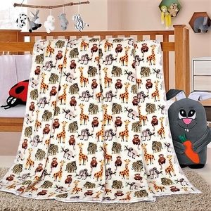 Bellatex dětská deka ELLA safari zvířátka  75x100 cm