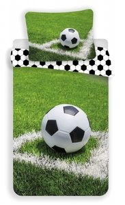 Jerry Fabrics povlečení bavlna fototisk Fotbal 01 140x200+70x90 cm 