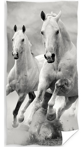 Carbotex osuška Divocí Koně 70x140 cm 