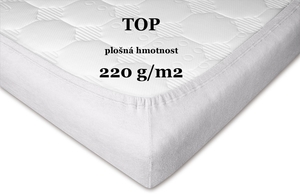 Dadka prostěradlo froté světle stříbrná A 