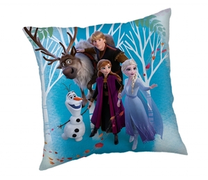 Jerry Fabrics polštářek Frozen 02 Family 40x40 cm 