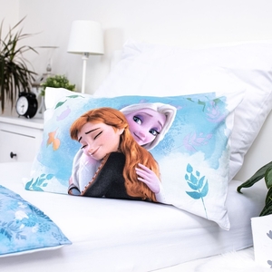 Jerry fabrics Disney povlečení do postýlky Frozen Blue 03 baby 100x135 + 40x60 cm  