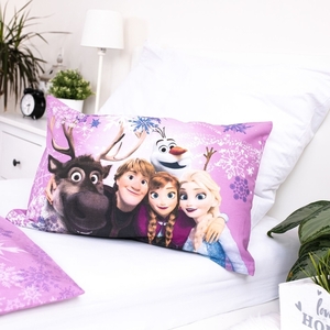 Jerry fabrics Disney povlečení do postýlky Frozen Purple 05 baby 100x135 + 40x60 cm 