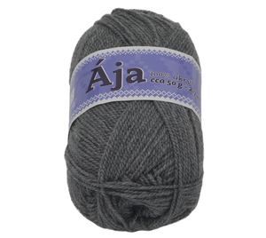 Příze ÁJA - 50g / 217 m - tmavá šedá
