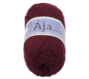 Příze ÁJA - 50g / 217 m - vínová