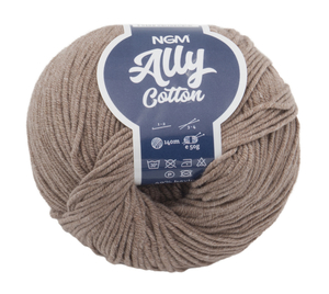 Příze ALLY cotton - 50g / 140 m - béžová