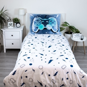 Jerry Fabrics povlečení bavlna fototisk Game over 140x200+70x90 cm 