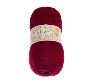 Bellatex Příze BABY BEST 100g / 240 m Bordová