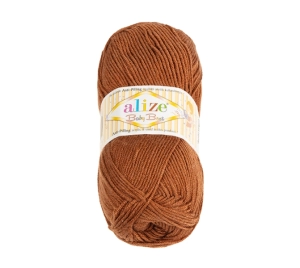Bellatex Příze BABY BEST 100g / 240 m Hnědá