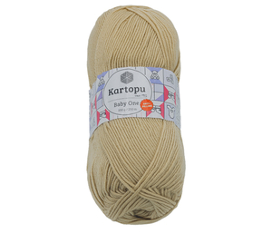 Bellatex Příze BABY ONE 100g / 250 m Cappuccino
