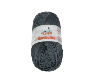 Bellatex Příze BAMBUŠKA 50 g, 205 m Šedá