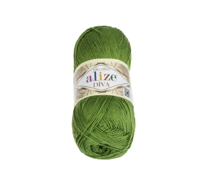 Bellatex Příze DIVA 100g / 350 m Zelená