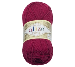 Bellatex Příze DIVA 100g / 350 m Růžová