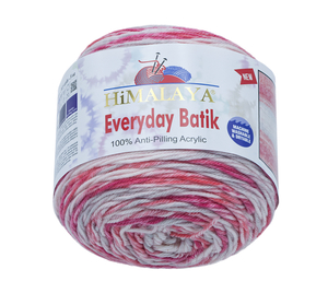 Bellatex Příze HiMALAYA EVERYDAY BATIK 140g / 350 m růžová, šedá