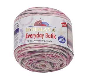 Bellatex Příze HiMALAYA EVERYDAY BATIK 140g / 350 m růžová, béžová