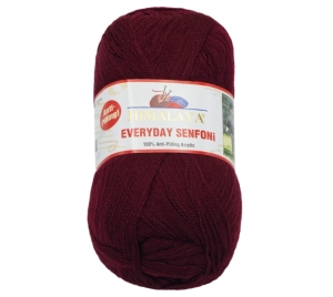 Bellatex Příze HiMALAYA EVERYDAY SENFONi 100g / 196 m vínová