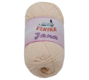 Bellatex Příze JANA 100g / 330 m Béžová