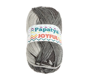 Bellatex Příze JOYFUL 100g / 200 m Šedá,Tmavě šedá