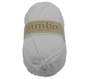 Příze JUMBO - 100g / 147 m - bílá