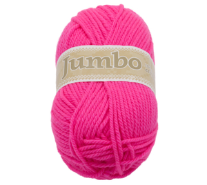 Příze JUMBO - 100g / 147 m - fosforová růžová
