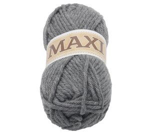 Příze JUMBO MAXI - 100g / 65 m - středně šedá