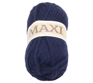 Příze JUMBO MAXI - 100g / 65 m - tmavá modrá