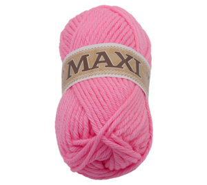 Příze JUMBO MAXI - 100g / 65 m - růžová