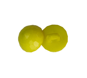 Knoflík pecka - prům. 11 mm - žlutá