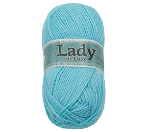 Příze LADY de Luxe - 100g / 238 m - světle modrá