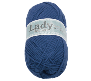 Bellatex Příze LADY de Luxe 100g / 238 m tmavá modrá