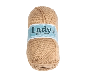 Bellatex Příze LADY de Luxe 100g / 238 m Béžová