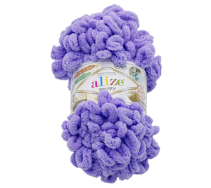 Příze PUFFY - 100g / 9 m - fialová