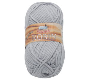 Bellatex Příze ROBIN 100g / 150 m Šedá Bellatex Příze ROBIN 100g / 150 m Šedá
