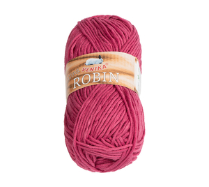 Bellatex Příze ROBIN 100g / 150 m Malinová Bellatex Příze ROBIN 100g / 150 m Malinová