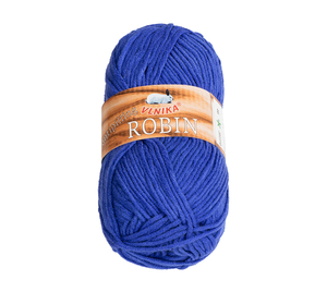 Bellatex Příze ROBIN 100g / 150 m Modrá Bellatex Příze ROBIN 100g / 150 m Modrá