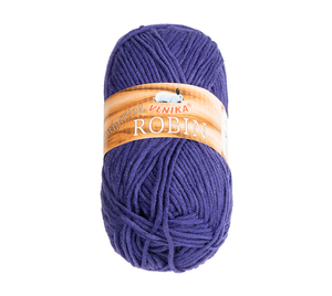 Bellatex Příze ROBIN 100g / 150 m Inkoustová Bellatex Příze ROBIN 100g / 150 m Inkoustová