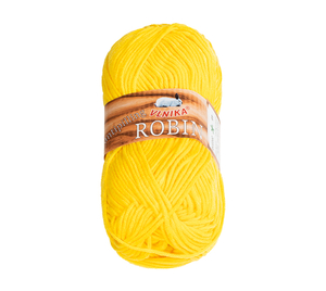 Bellatex Příze ROBIN 100g / 150 m Žlutá