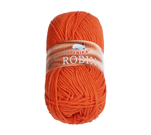 Bellatex Příze ROBIN 100g / 150 m Oranžová Bellatex Příze ROBIN 100g / 150 m Oranžová
