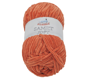 Příze SAMET - 100g / 100 m - terra