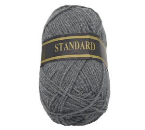 Příze STANDARD - 50g / 150 m - tmavá šedá
