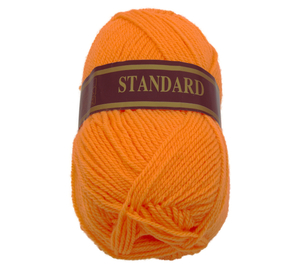 Příze STANDARD - 50g / 150 m - oranžová