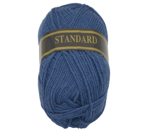 Příze STANDARD - 50g / 150 m - modrá, šedá