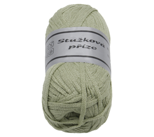 Příze STUŽKOVÁ - 50g / 109 m - světlá zelená