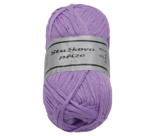 Příze STUŽKOVÁ - 50g / 109 m - světlá fialová